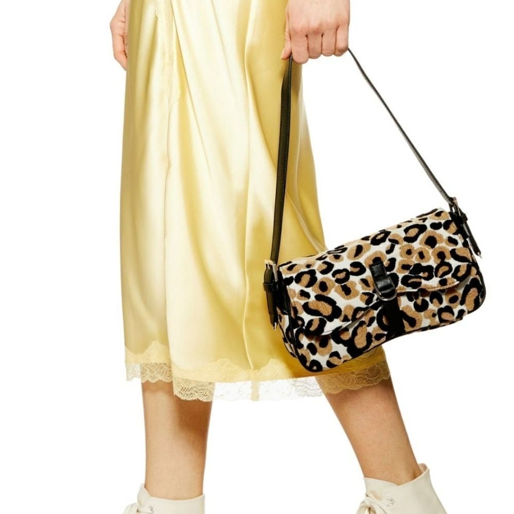 Topshop Zambia Flap Shoulder Bag